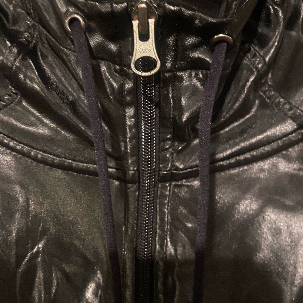 Zella Black Bomber Jacket - Picture 3 of 4